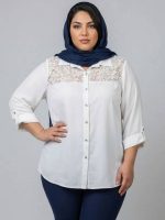 شومیز گیپور بهشت - تصویر 2