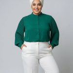 شومیز آستین پلیسه K