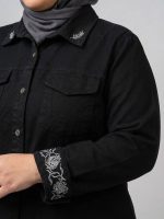 شومیز کتان نخ آیلین - تصویر 3
