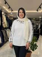 شومیز یقه قایقی - تصویر 5
