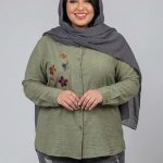 شومیز گل بنفشه