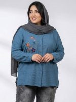 شومیز گل بنفشه - تصویر 3