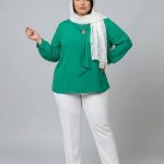 شومیز کراواتی بسته