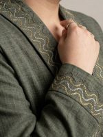 مانتو گلدوزی روژین - تصویر 2