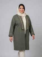 مانتو گلدوزی روژین