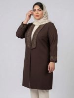 مانتو گلدوزی روژین - تصویر 3