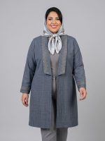 مانتو گلدوزی روژین - تصویر 4